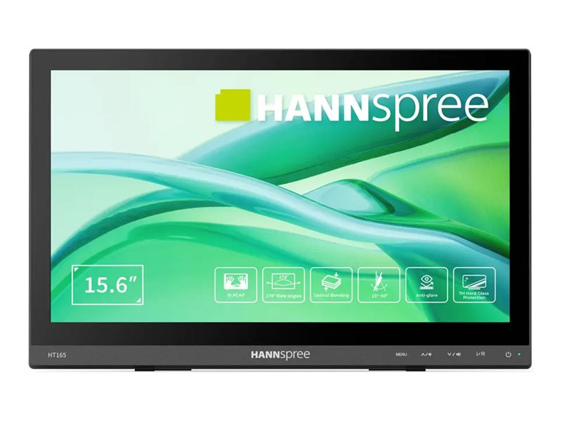 Hannspree HT165HPB Monitor PC 39,6 cm (15.6) 1920 x 1080 Pixel Full HD LCD Touch screen Nero