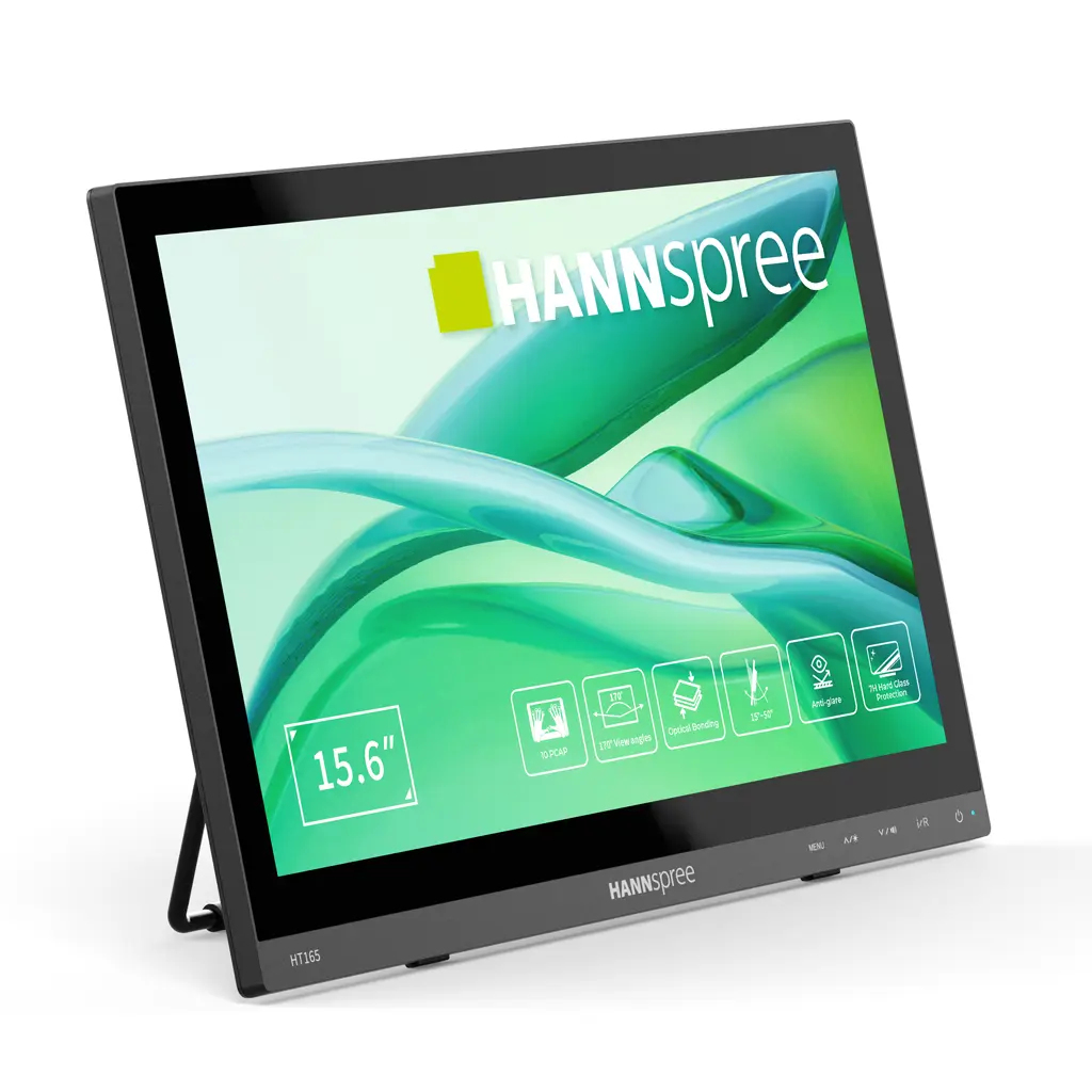 Hannspree HT165HPB pantalla para PC 39,6 cm (15.6) 1920 x 1080 Pixeles Full HD LCD Pantalla t�ctil Negro