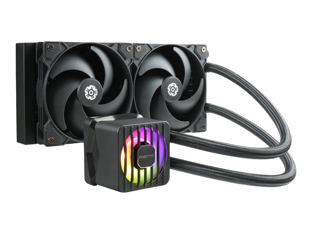 Enermax LIQMAXFLO SR 240mm CPU AIO Flssigkeitskhler - Xtreme Doppelkammer PWM