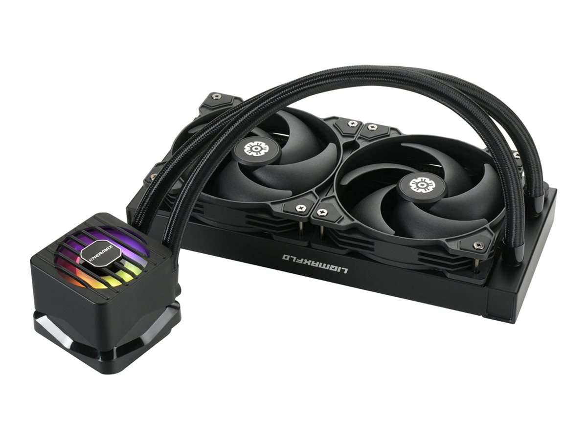 Enermax LIQMAXFLO SR 240mm CPU AIO Flssigkeitskhler - Xtreme Doppelkammer PWM