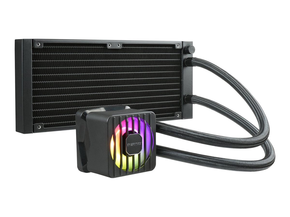 Enermax LIQMAXFLO SR 240mm CPU AIO Flssigkeitskhler - Xtreme Doppelkammer PWM