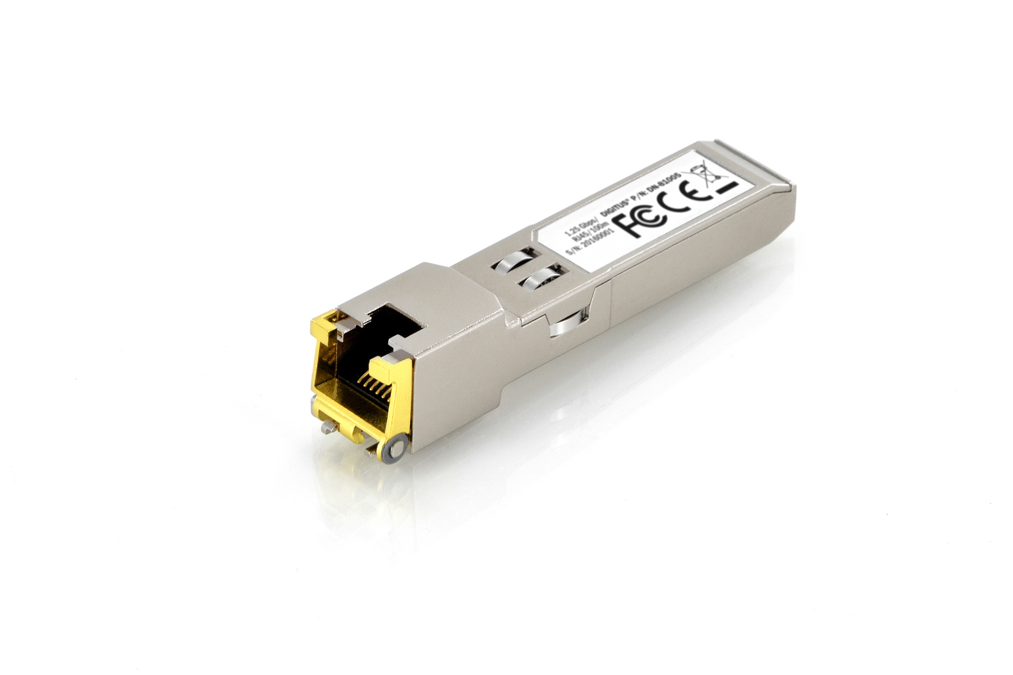 Digitus 1.25 Gbps copper SFP-module, RJ45