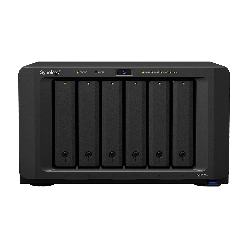 Synology DiskStation DS1621+ NAS Tower Collegamento ethernet LAN Nero V1500B