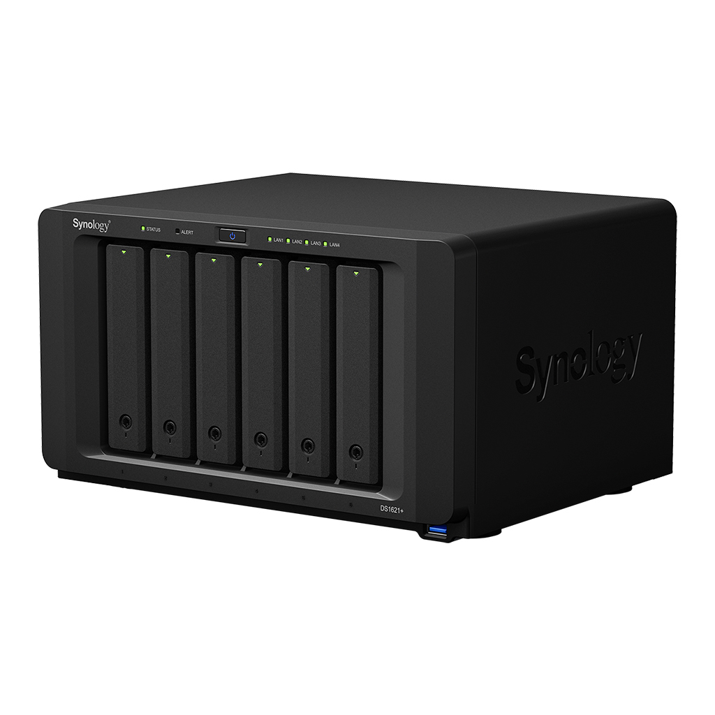 Synology DiskStation DS1621+ NAS Tower Collegamento ethernet LAN Nero V1500B