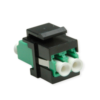 ROLINE LWL Keystone LC/LC Duplex Single Mode OS2 APC - Single- bzw. Monomode-Faser - Duplex