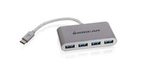 IOGEAR HUB-C - USB 3.2 Gen 2 (3.1 Gen 2) Type-C - USB 3.2 Gen 1 (3.1 Gen 1) Type-A - 5000 Mbit/s - Silber - USB - Windows 10 Education - Windows 10 Education x64 - Windows 10 Enterprise - Windows 10 Enterprise x64,...