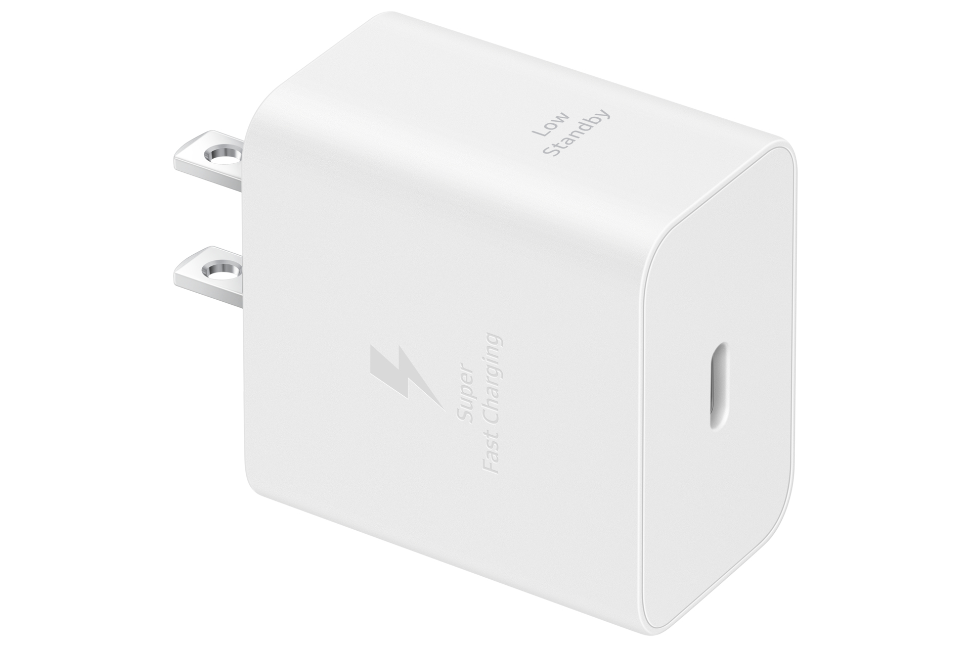 Samsung 45W Power Adapter+Cable White