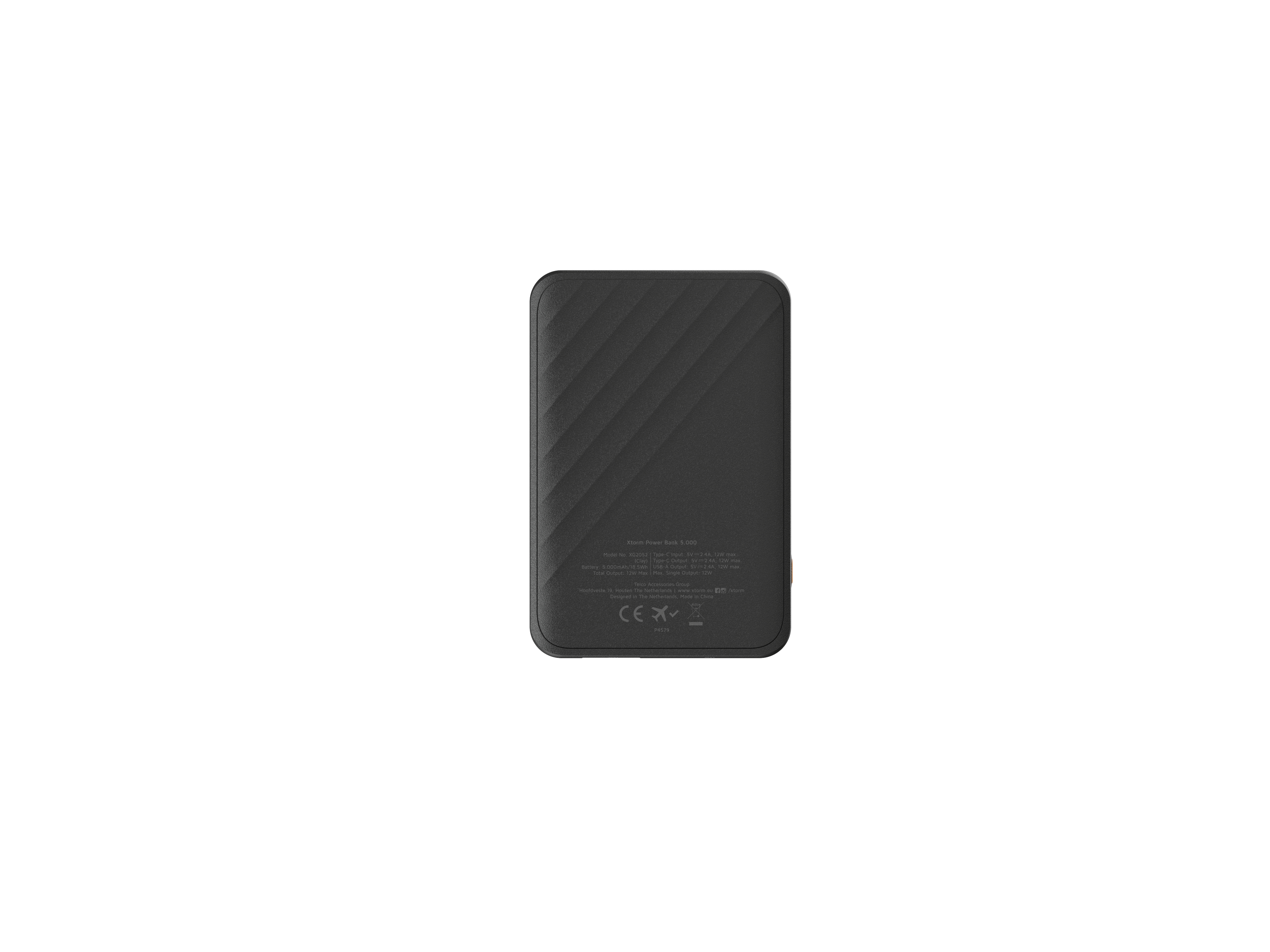 Xtorm XG2051 - Powerbank - 5000 mAh - 12 Watt - Fast Charge - 2 Ausgabeanschlussstellen (USB, 24 pin USB-C)