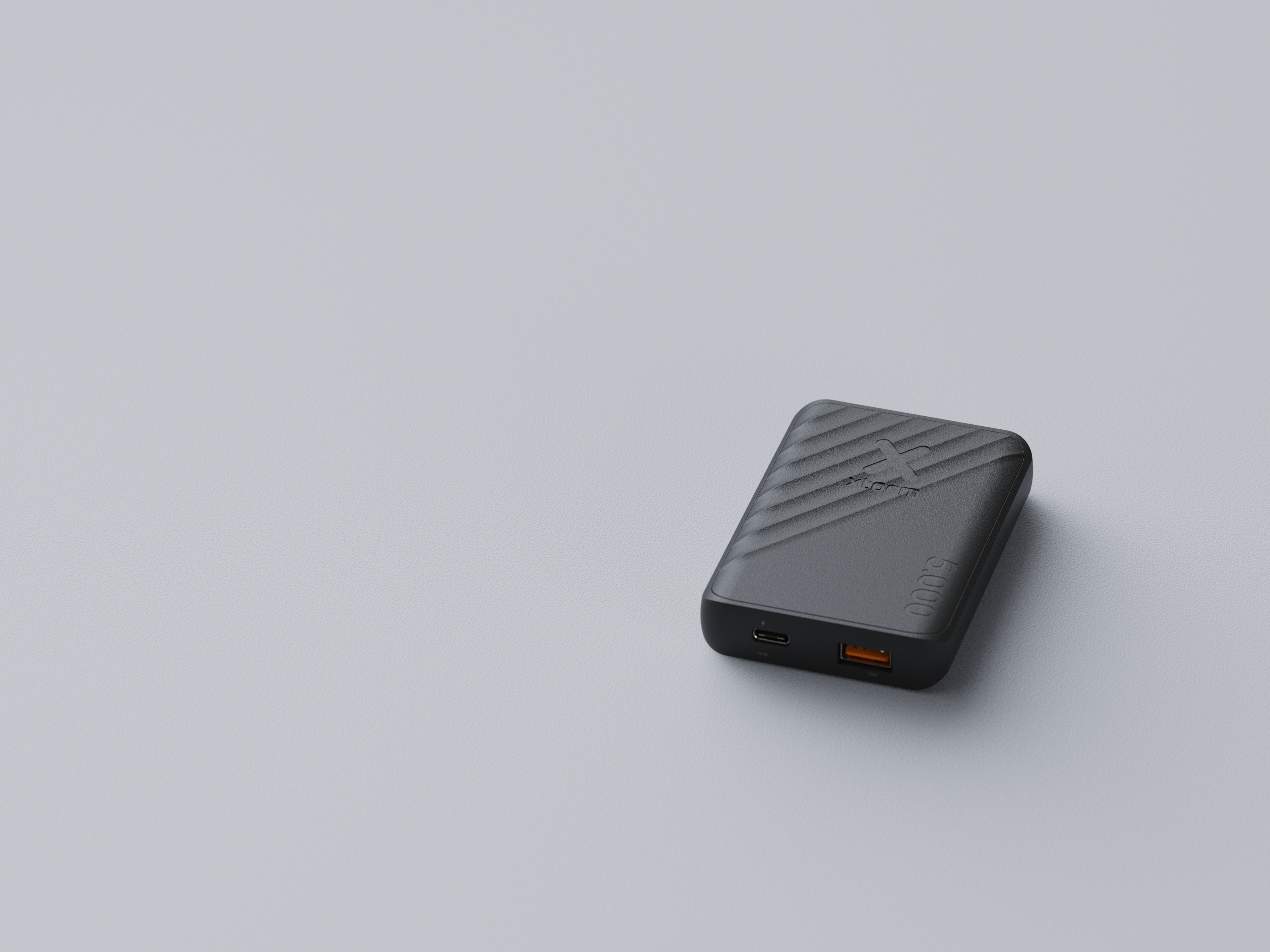 Xtorm XG2051 - Powerbank - 5000 mAh - 12 Watt - Fast Charge - 2 Ausgabeanschlussstellen (USB, 24 pin USB-C)