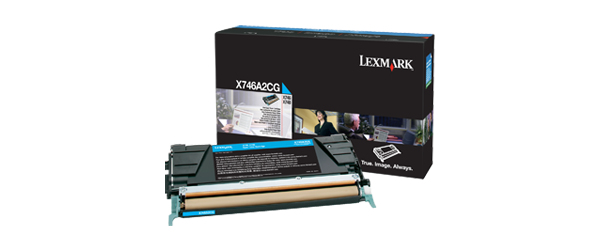 Lexmark X746A2CG toner cartridge 1 pc(s) Original Cyan