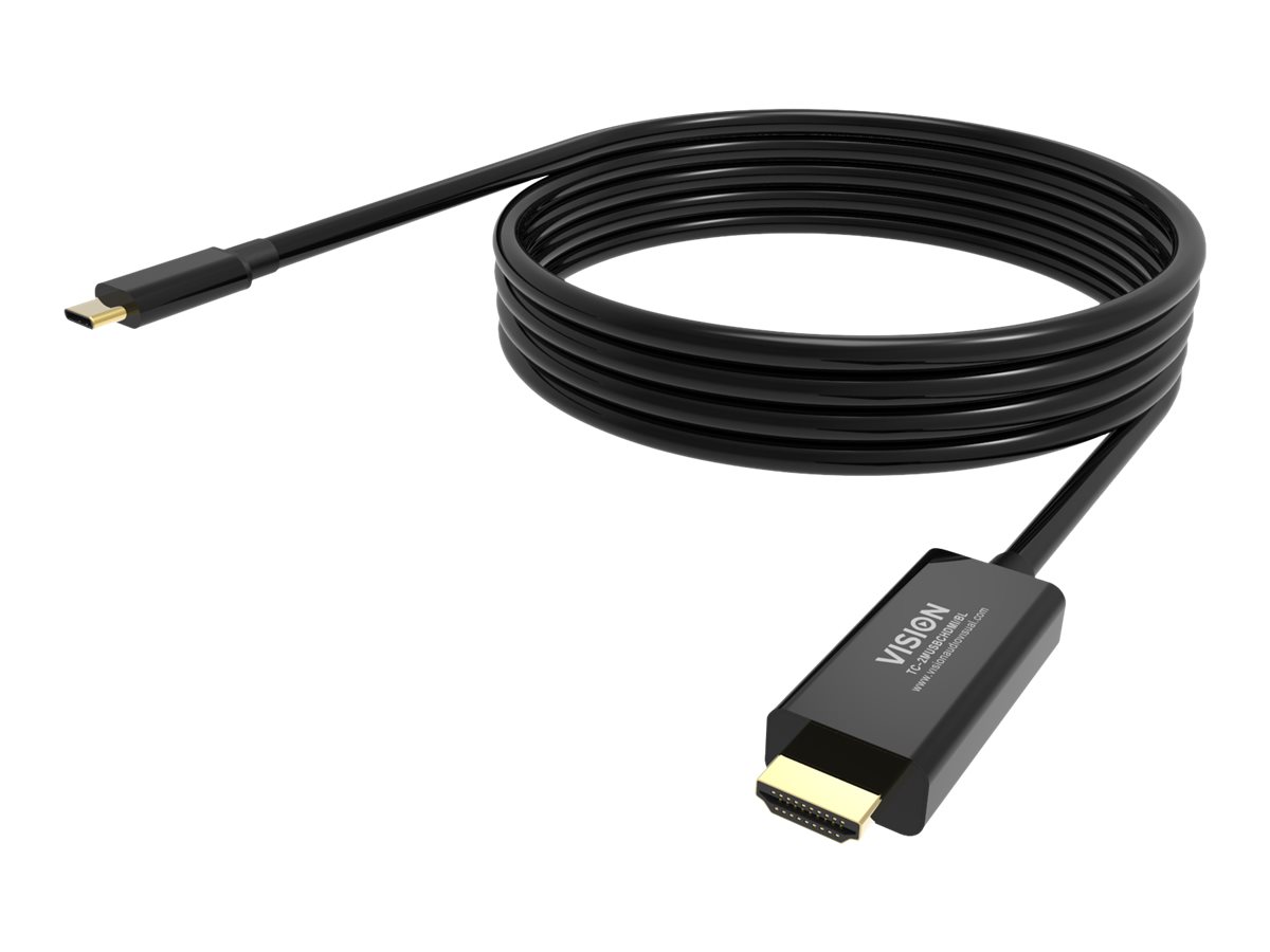 Vision Professional - Videokabel - 24 pin USB-C mnnlich zu HDMI mnnlich