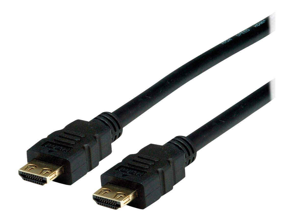 Value 11.99.5692 HDMI cable 2 m HDMI Type A (Standard) 2 x HDMI Type A (Standard) Black