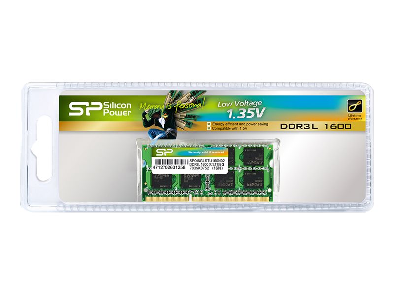 Silicon Power DDR3L - Modul - 4 GB - SO DIMM 204-PIN