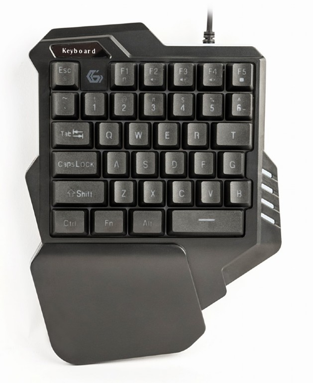 Gembird IVAR TWIN - Tastatur-und-Maus-Set - hintergrundbeleuchtet