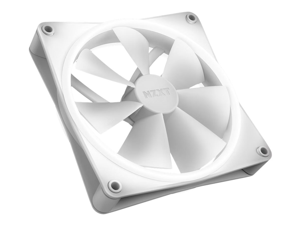 NZXT F140 RGB DUO Twin Pack Boitier PC Ventilateur 14 cm Blanc 2 pi�ce(s)