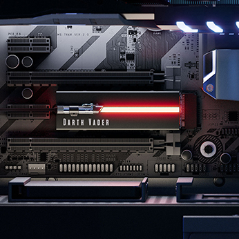 Seagate FireCuda NVMe SSD 1TB Lightsaber Collection Special Edition - Solid State Disk - NVMe