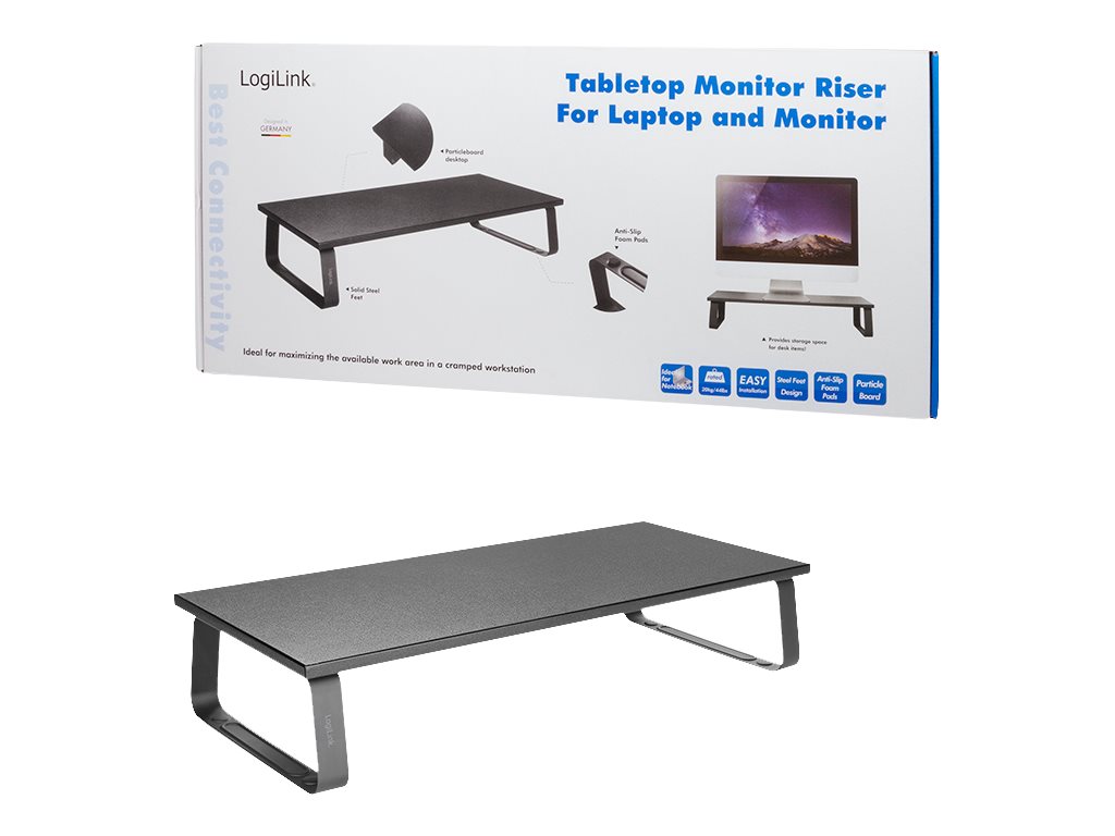 LogiLink BP0065 soporte para ordenador porttil Negro