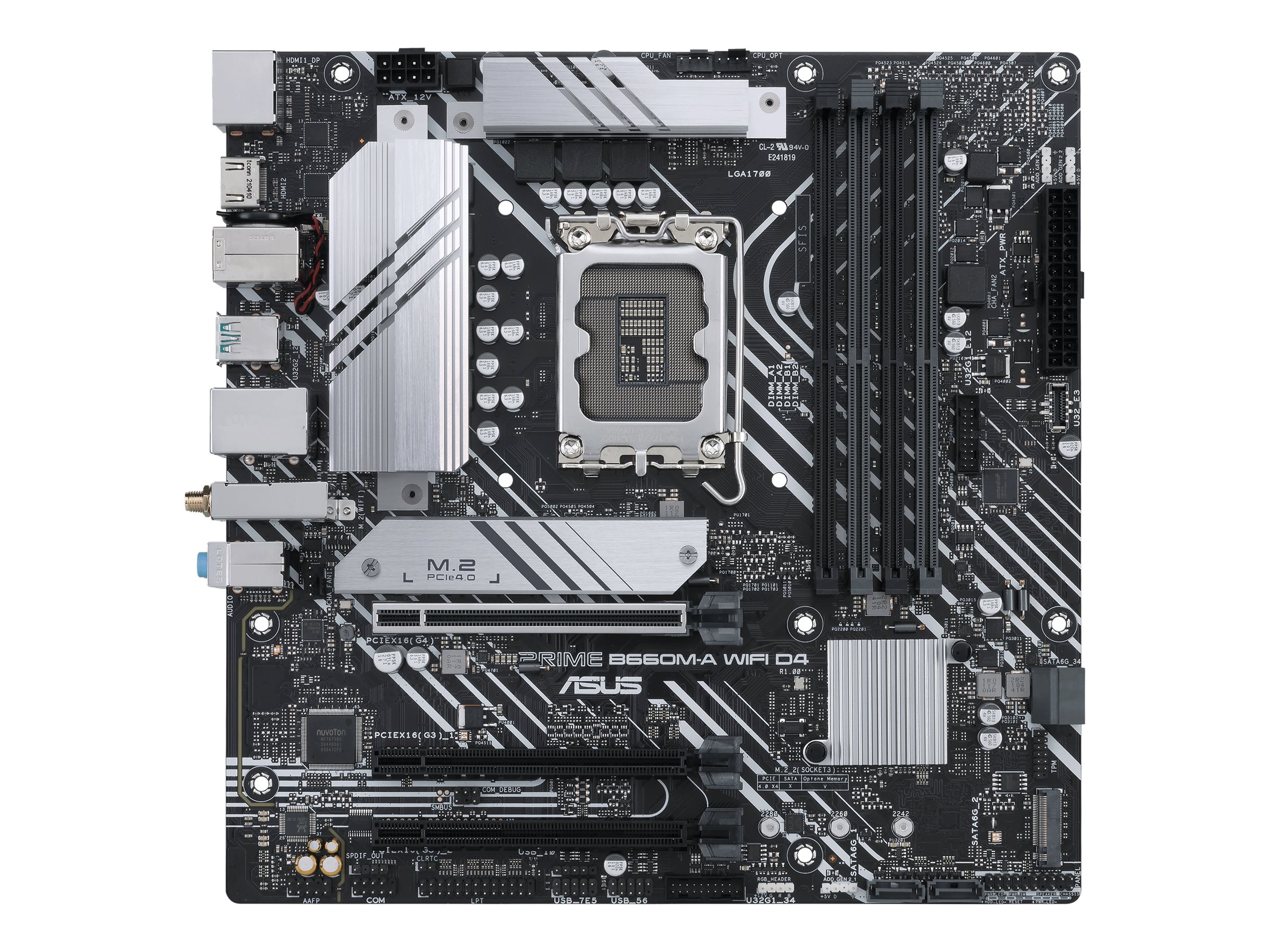 ASUS 1700 PRIME B660M-A WIFI D4 M-ATX