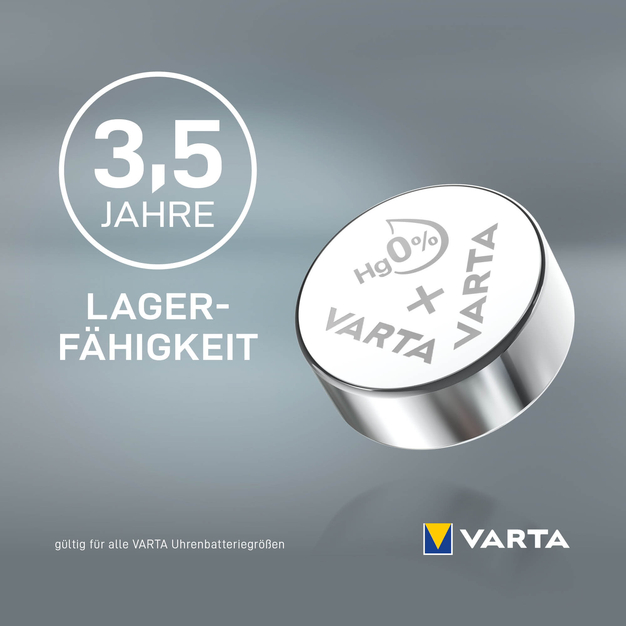 Varta V 13 GS/ V 357 - Batterie SR44 - Silberoxid