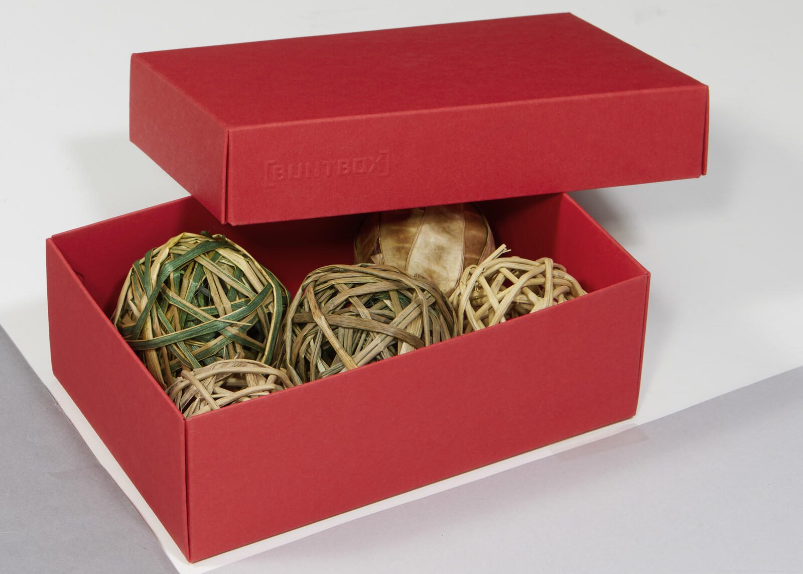 Buntbox 3 M Geschenkboxen 1.1 l rot 17.0 x 11.0 6.0 cm