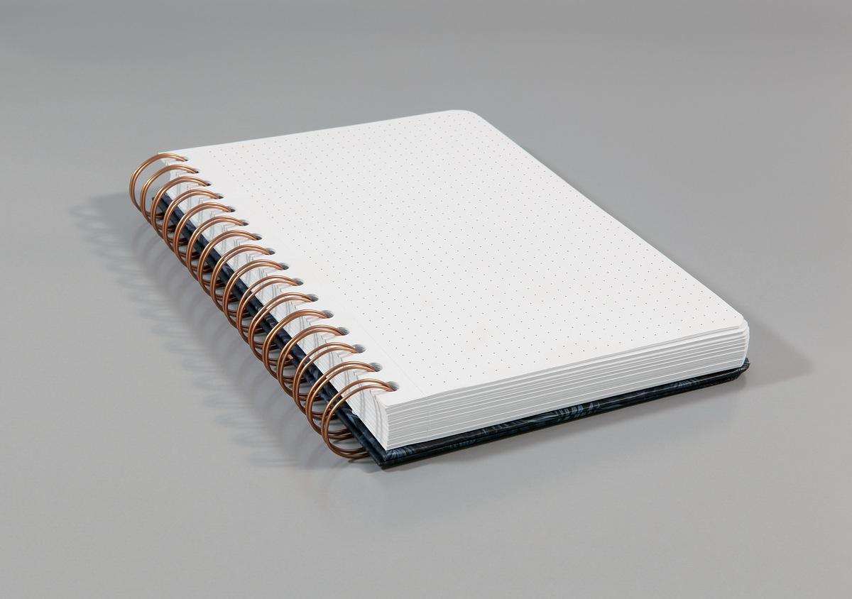 Sigel Notizbuch JolieViolet Marble 120 Seiten Hardcover violett-weier Marmorprint - A5