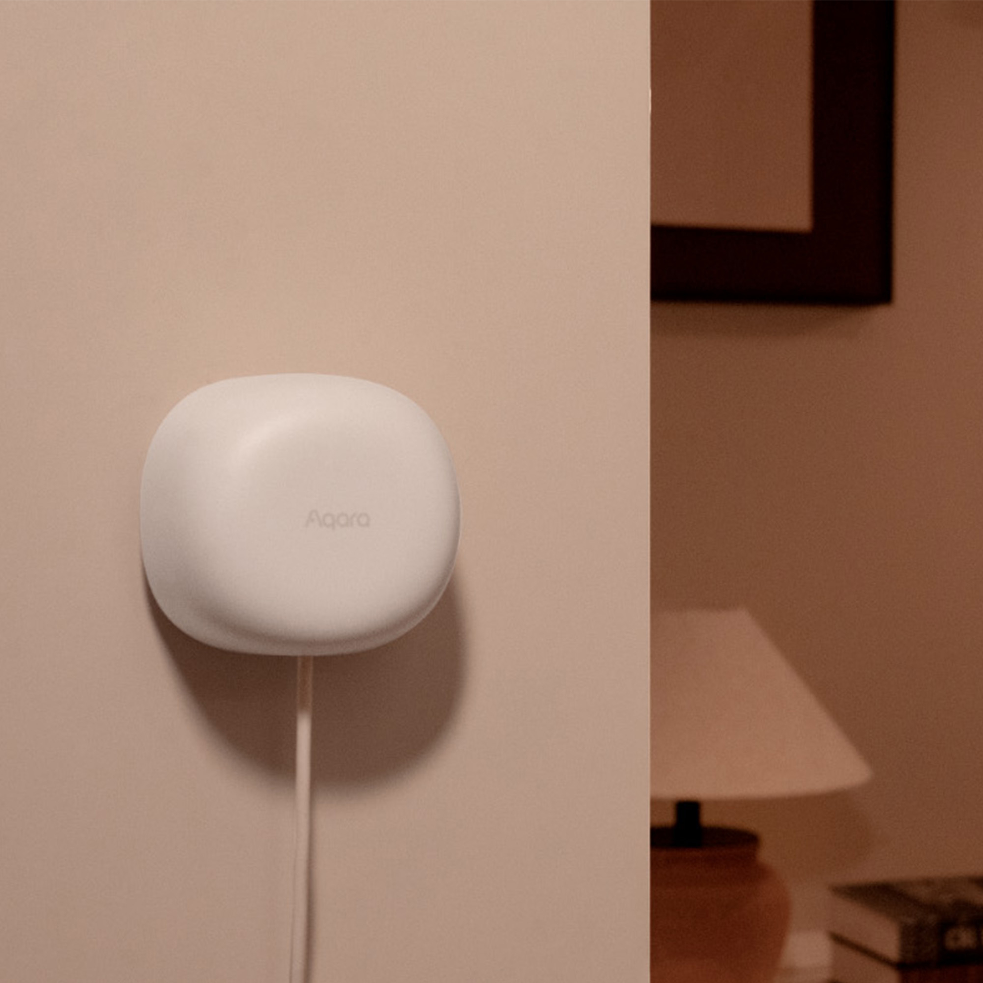 Aqara PS-S03D detector de movimiento Sensor infrarrojo pasivo (PIR) Inal�mbrico Techo/pared Blanco