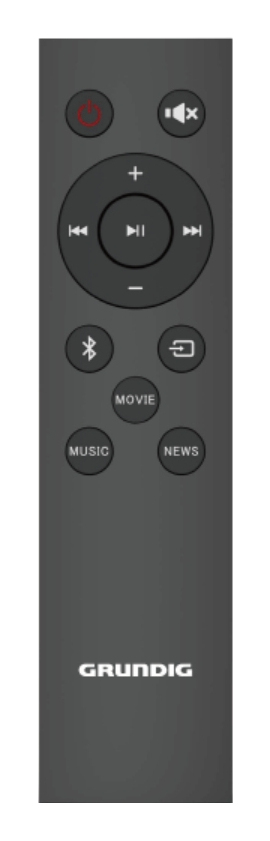 Grundig Soundbar m. Subwoofer DSB 991 SW - Subwoofer - 2.1