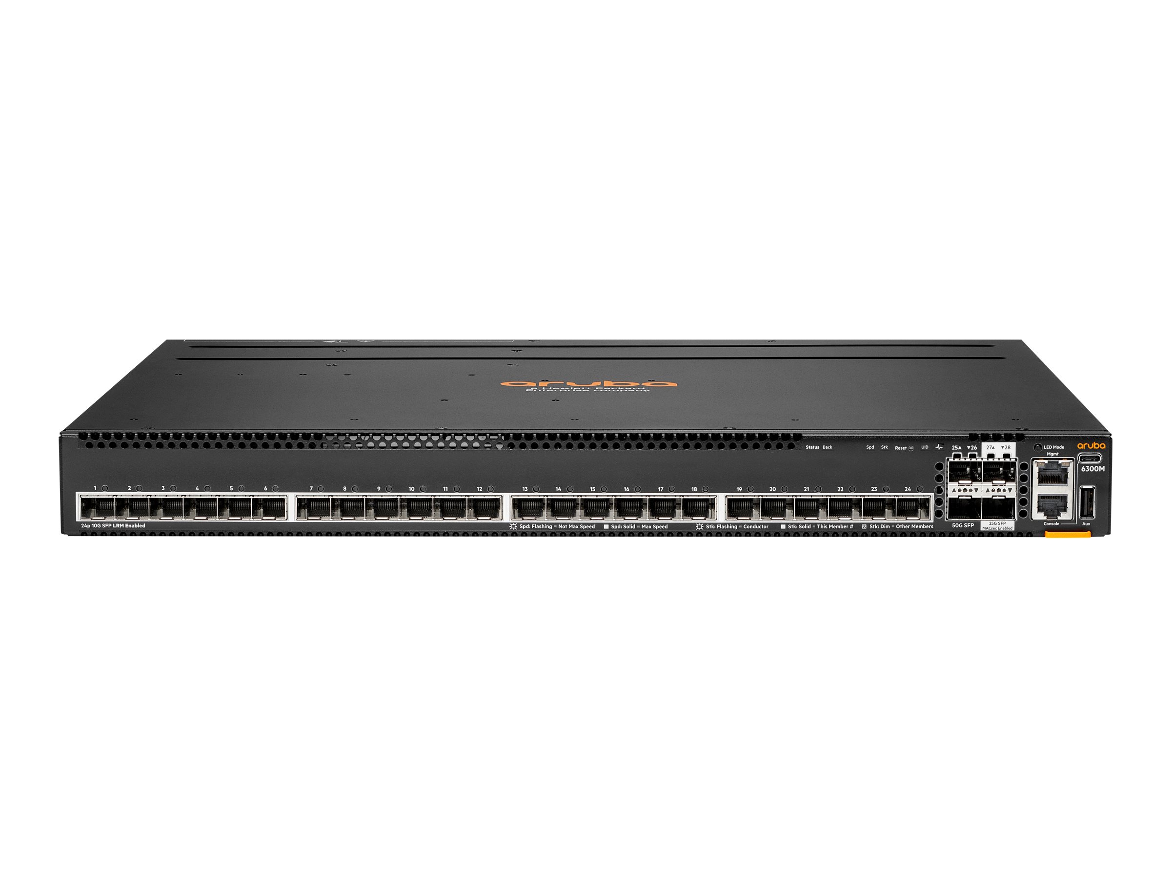 Hewlett Packard Enterprise Aruba 6300M Gestionado L3 Ninguno 1U