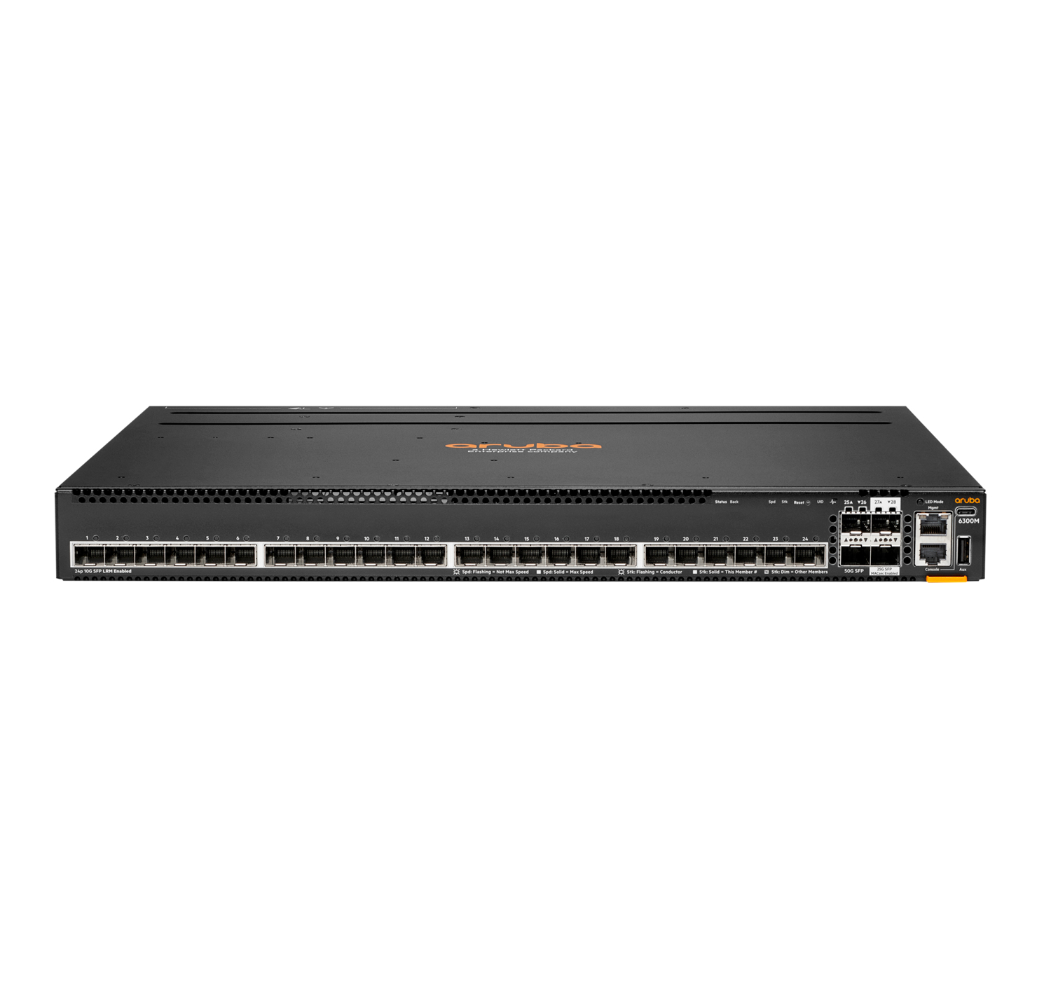 Hewlett Packard Enterprise Aruba 6300M Gestito L3 Nessuno 1U