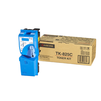 KYOCERA TK-825C Cartouche de toner 1 pi�ce(s) Original Cyan