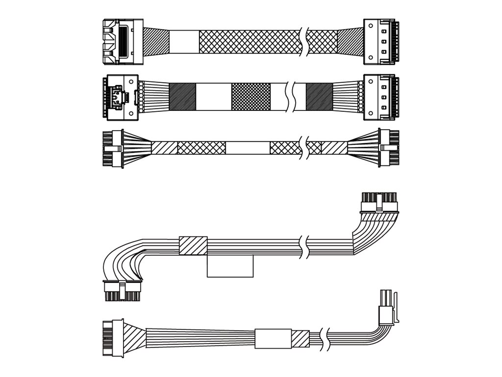 Lenovo Speicherkabelkit - for 3.5/2.5 Chassis