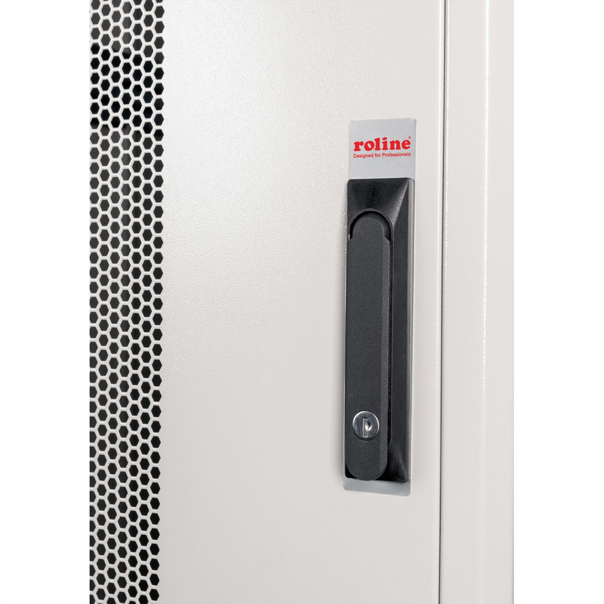 ROLINE Basic - Schrank Netzwerkschrank - perforierte T�r, 800x1000 BxT - RAL 7035, Hellgrau - 42HE - 48.3 cm (19)