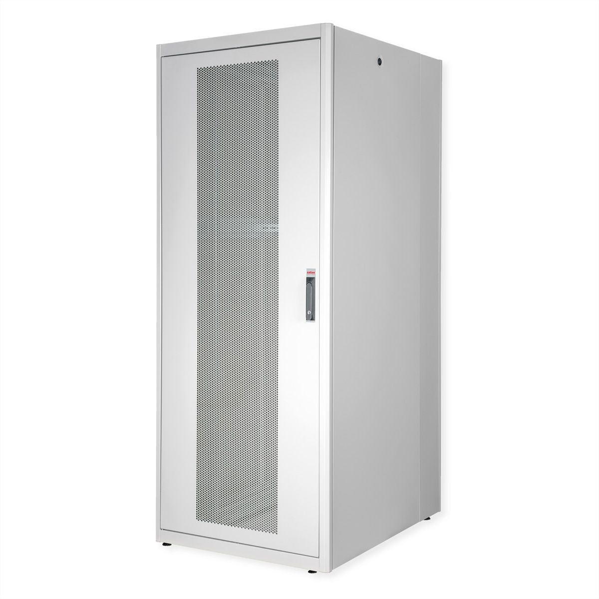 ROLINE Basic - Schrank Netzwerkschrank - perforierte T�r, 800x1000 BxT - RAL 7035, Hellgrau - 42HE - 48.3 cm (19)