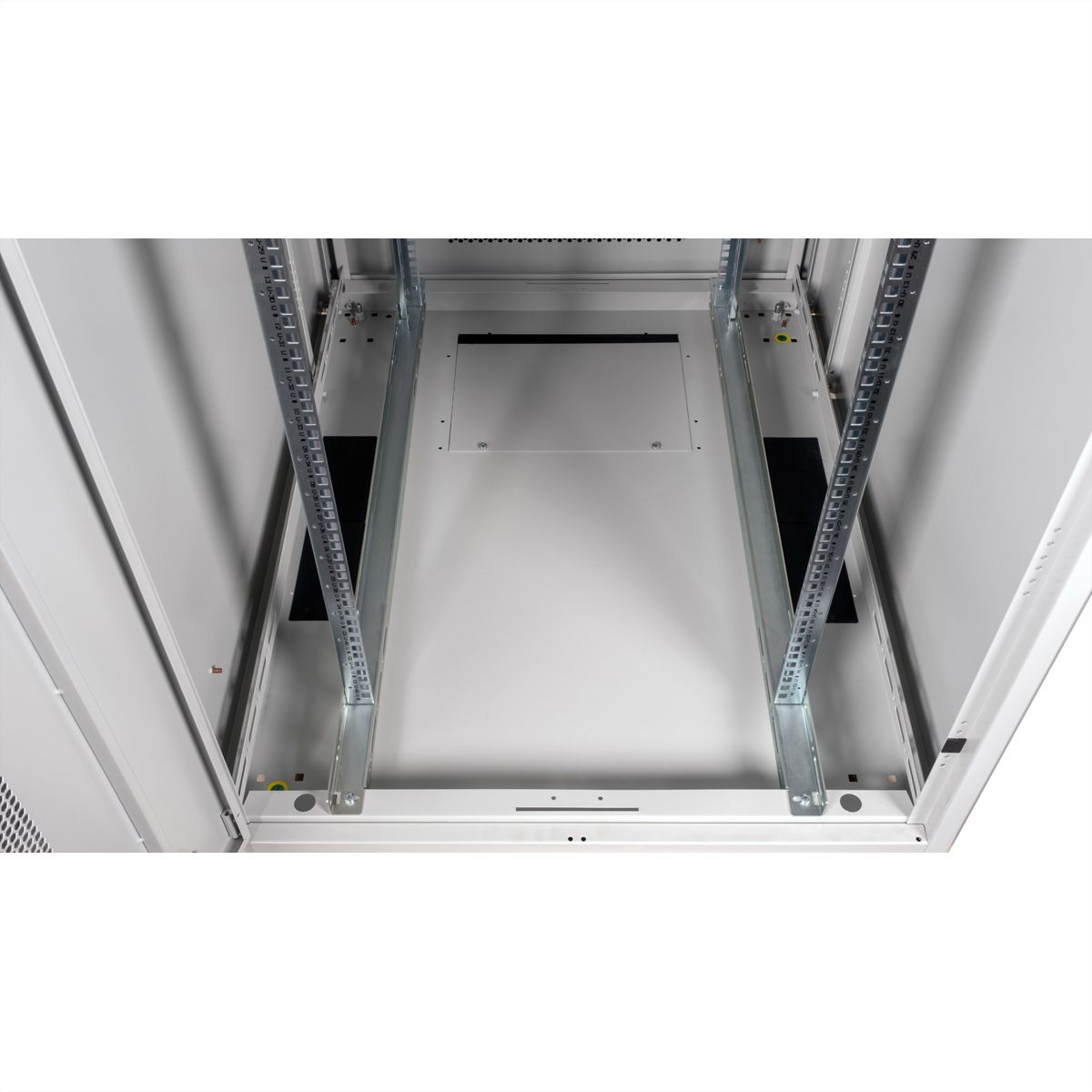ROLINE Basic - Schrank Netzwerkschrank - perforierte T�r, 800x1000 BxT - RAL 7035, Hellgrau - 42HE - 48.3 cm (19)