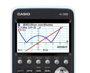 Casio FX-CG50  Casio FX-CG50 calcolatrice Tasca Calcolatrice grafica Nero