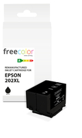 freecolor Patrone Epson 202XL black remanufactured - Wiederaufbereitet - Tintenpatrone