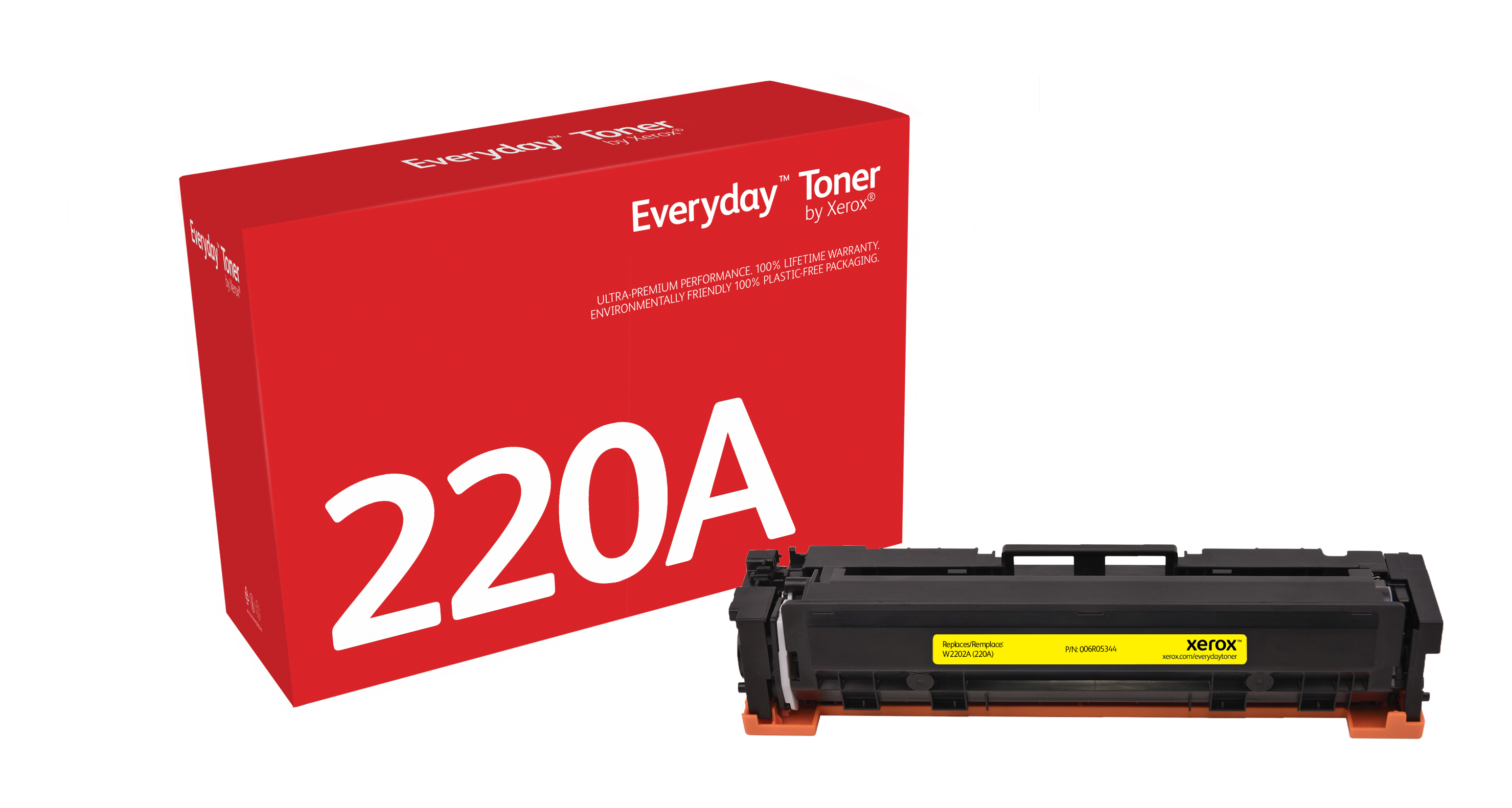 Toner Everyday di Xerox Giallo compatibile con HP 220A (W2202A), Capacit� standard