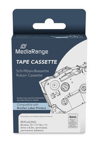 MediaRange MRBTZ111 ruban d�tiquette
