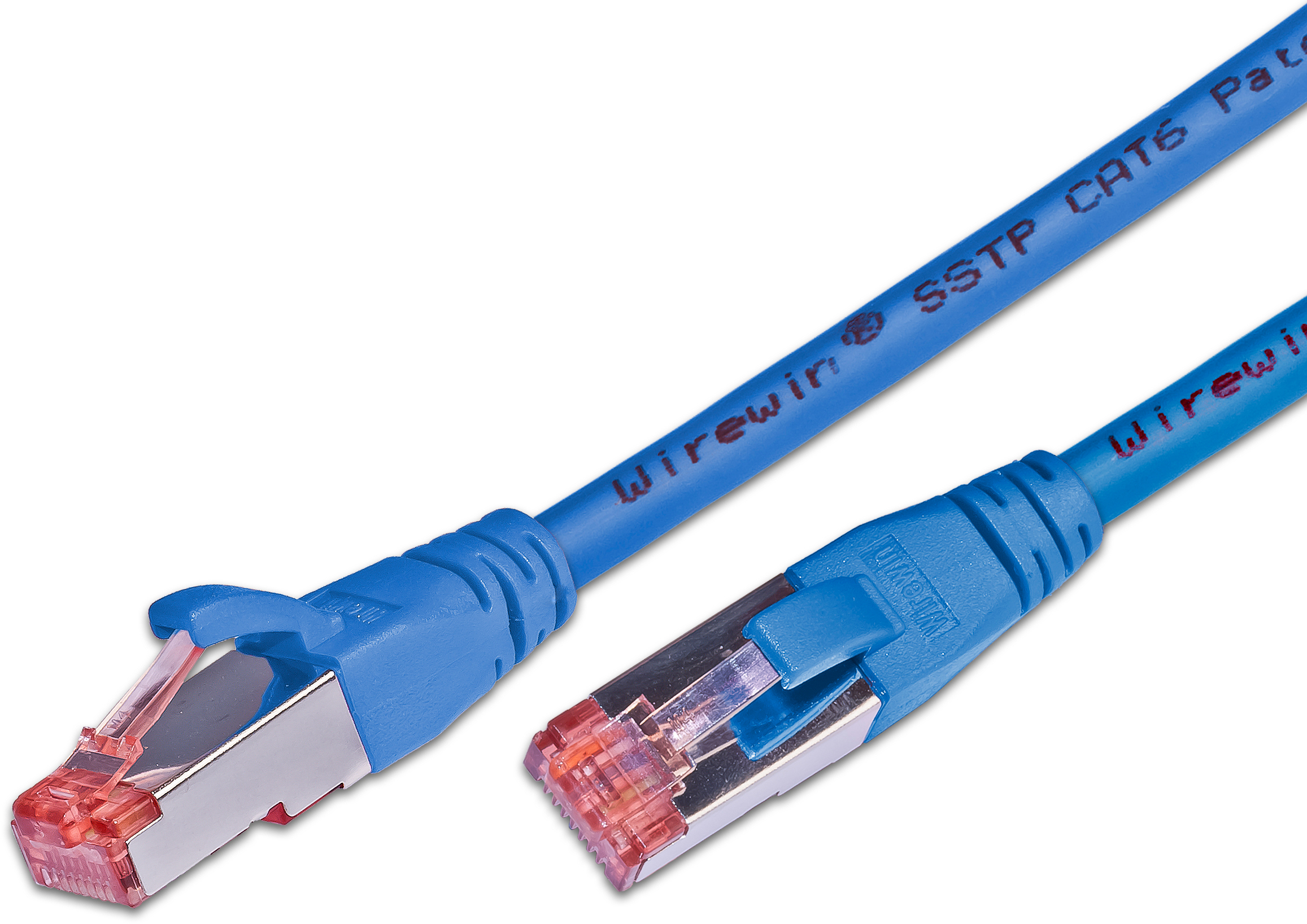 Wirewin S/FTP CAT6 0.25m c�ble de r�seau Bleu 0,25 m S/FTP (S-STP) Rond