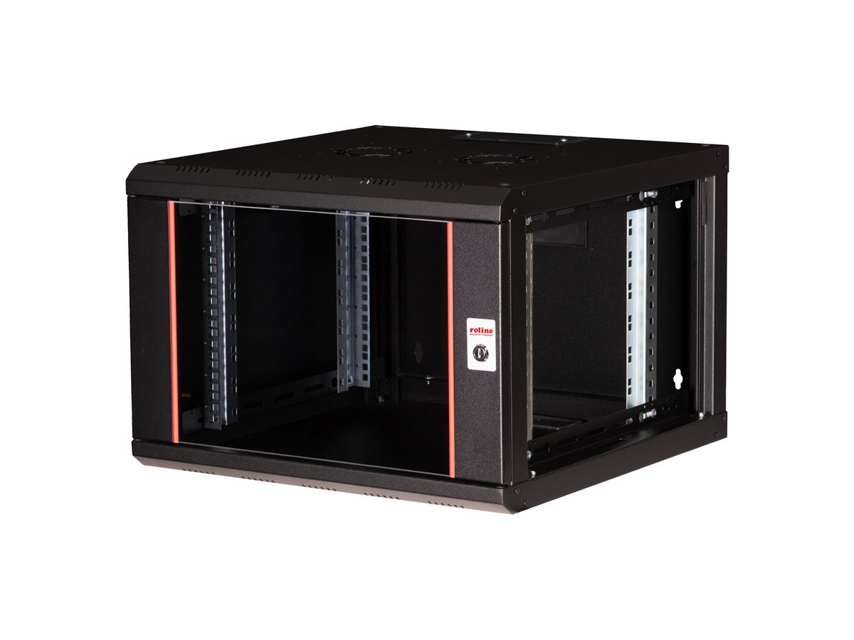 ROLINE 26.21.0171 armario rack 7U Bastidor de pared Negro