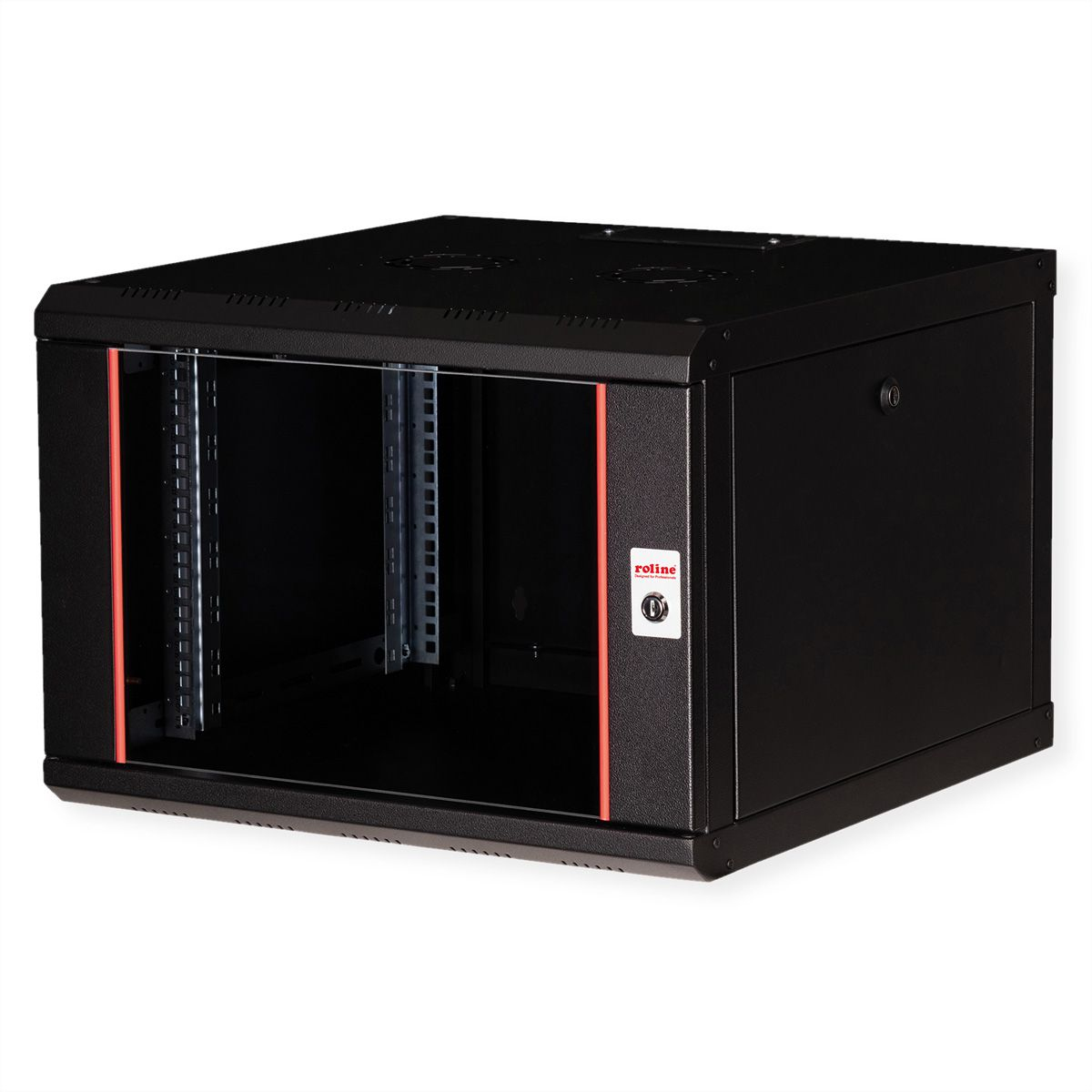 ROLINE 26.21.0171 armario rack 7U Bastidor de pared Negro