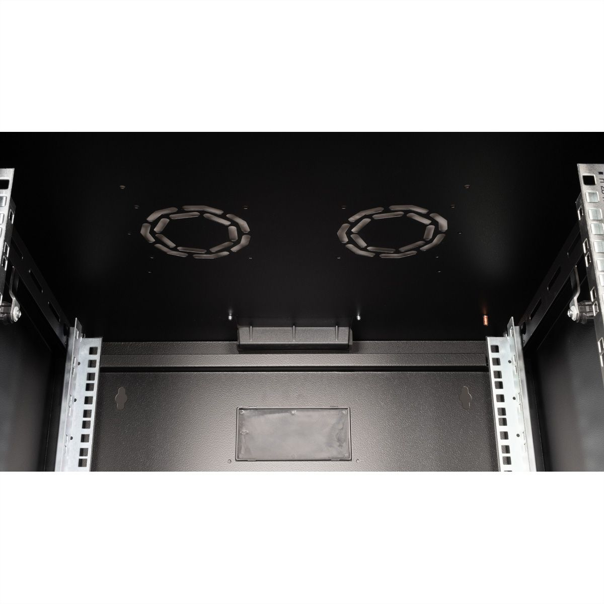 ROLINE 26.21.0171 armario rack 7U Bastidor de pared Negro