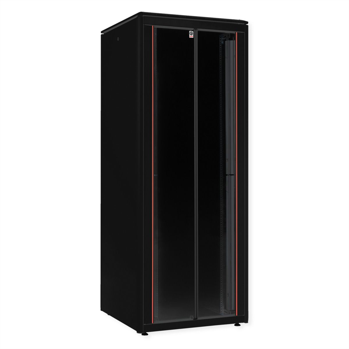 ROLINE Pro - Schrank Netzwerkschrank - mit Glast�r, 800 x 800 mm (B x T)