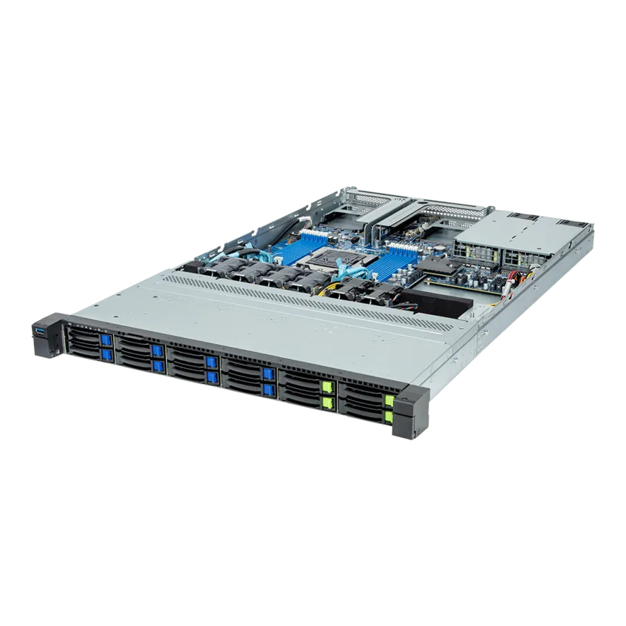 GIGABYTE R163-Z32-AAC1 server barebone AMD SoC LGA 6096 Rack (1U)