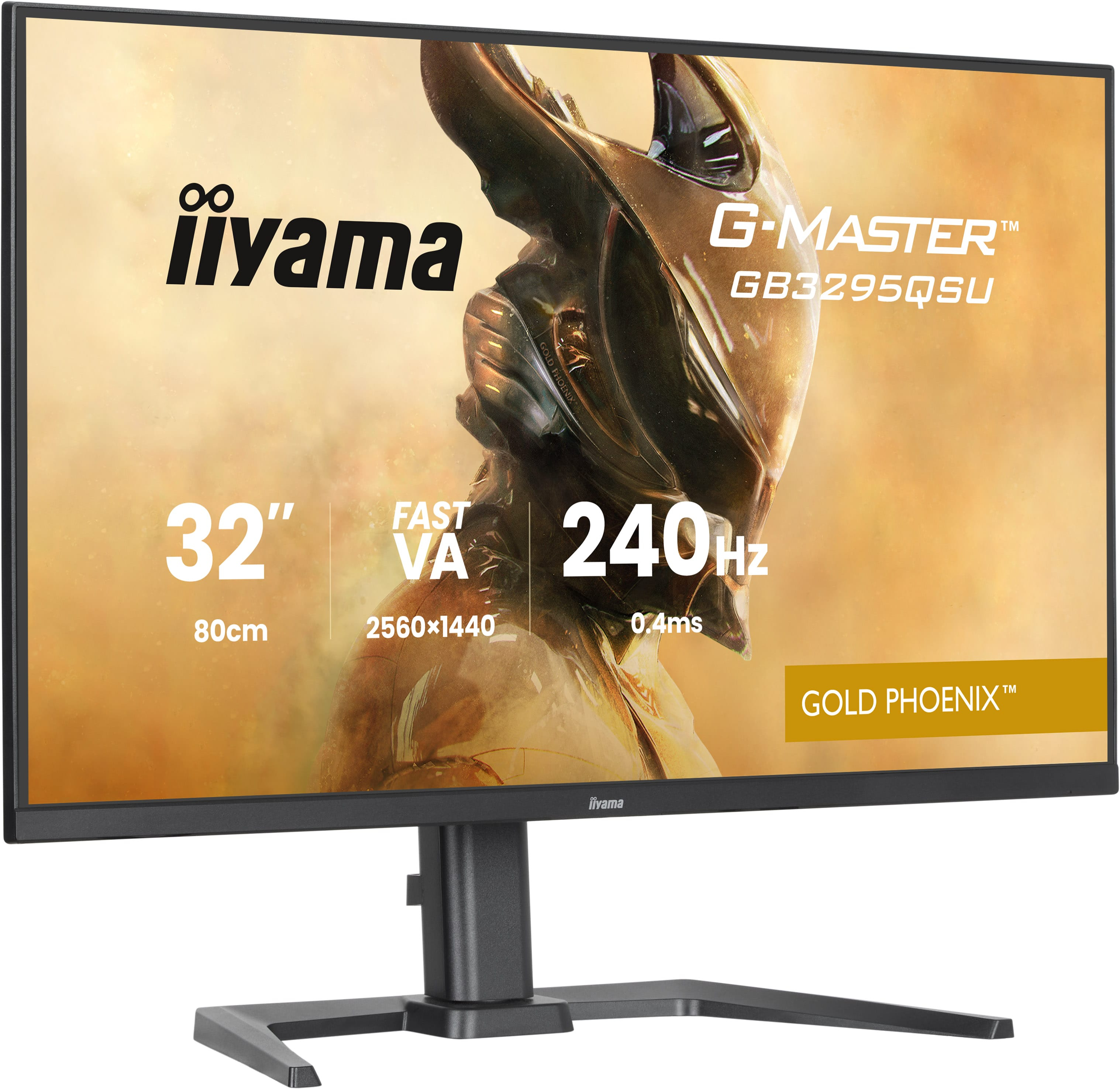 Iiyama G-MASTER Gold Phoenix GB3295QSU-B1 - LED-Monitor - Gaming - 80 cm (31.5)