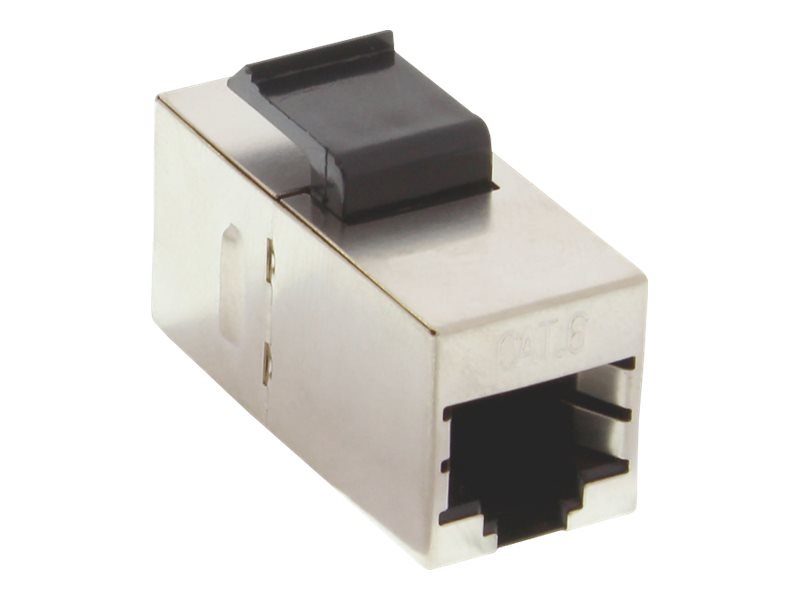 InLine Snap-In (Keystone), RJ45 femmina / femmina, Cat.6, STP