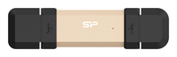 Silicon Power USB Stick DS72 Typ A+C 1050/`s Gold