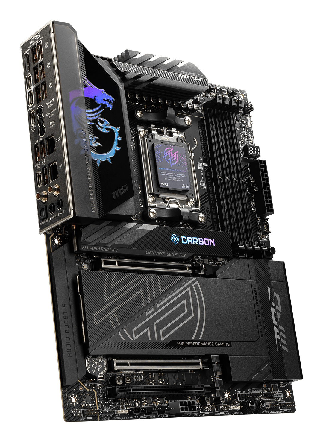 MSI MPG X870E CARBON WIFI - Mainboard - ATX