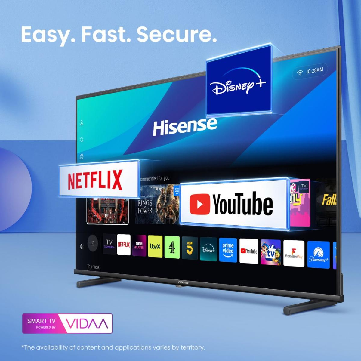 Hisense 40A5Q 101.6 cm (40) Full HD Smart TV Wi-Fi Black