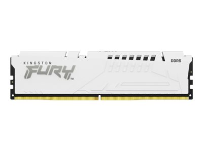Kingston 128GB 5600MT/s DDR5 CL40 DIMM Kit of 4 FURY Beast White XM - 128 GB - DDR5